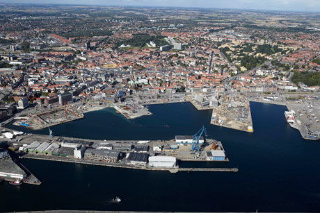Efteråret 2012: Inderhavnen i Aarhus